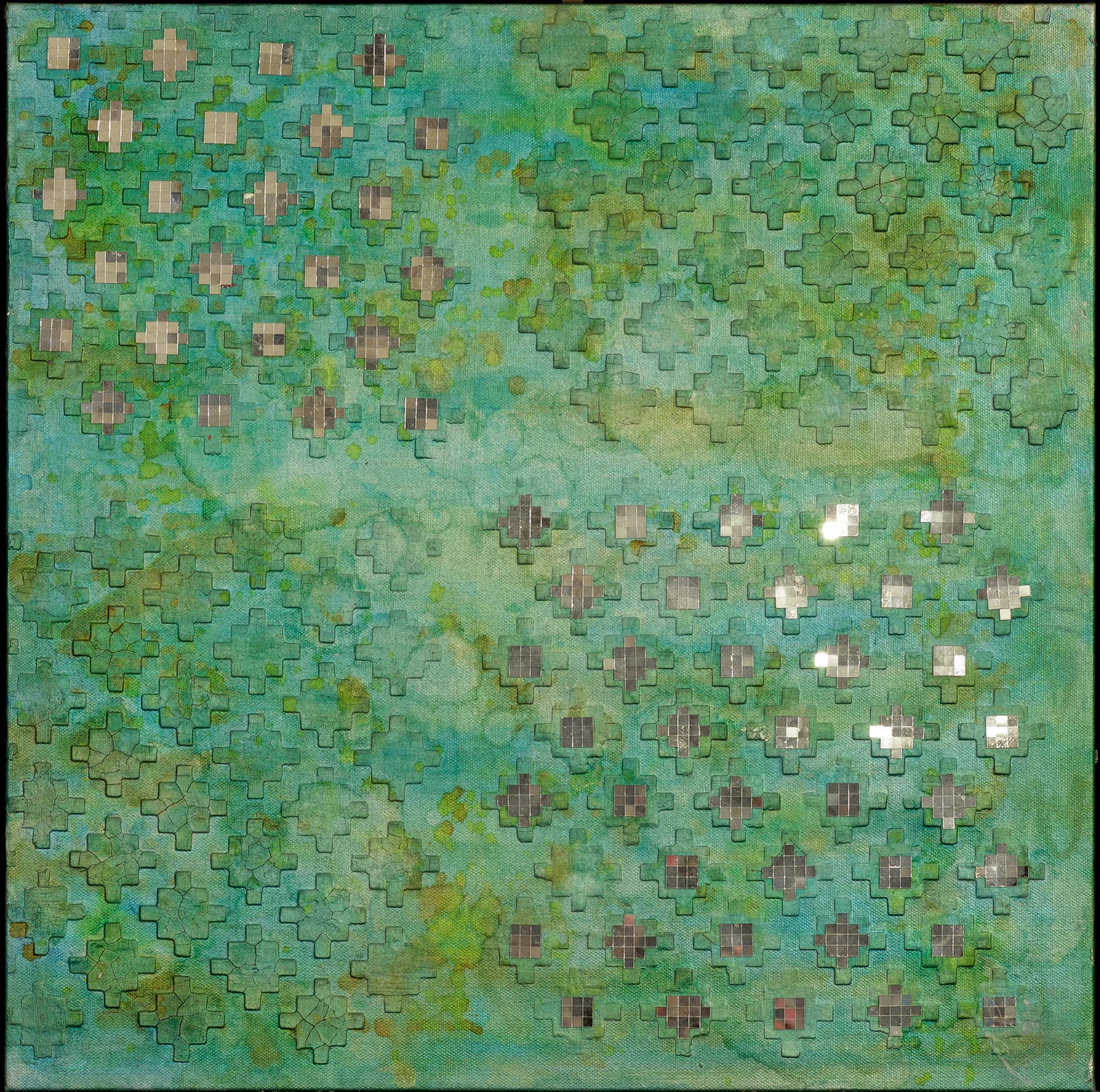 Reflective Field as a gallery-wrapped canvas