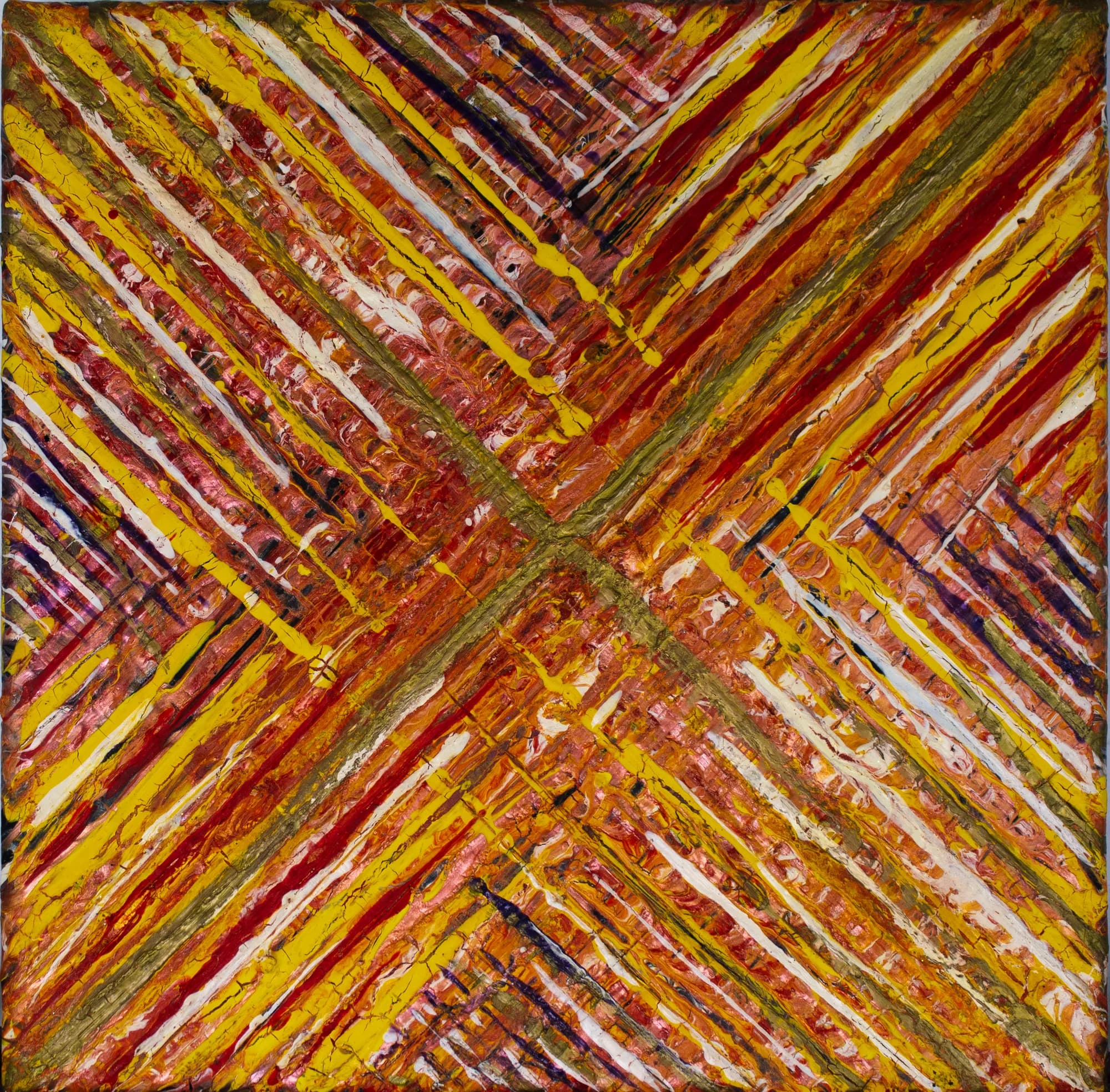 Copper Crossing, Acrylic Abstract collection