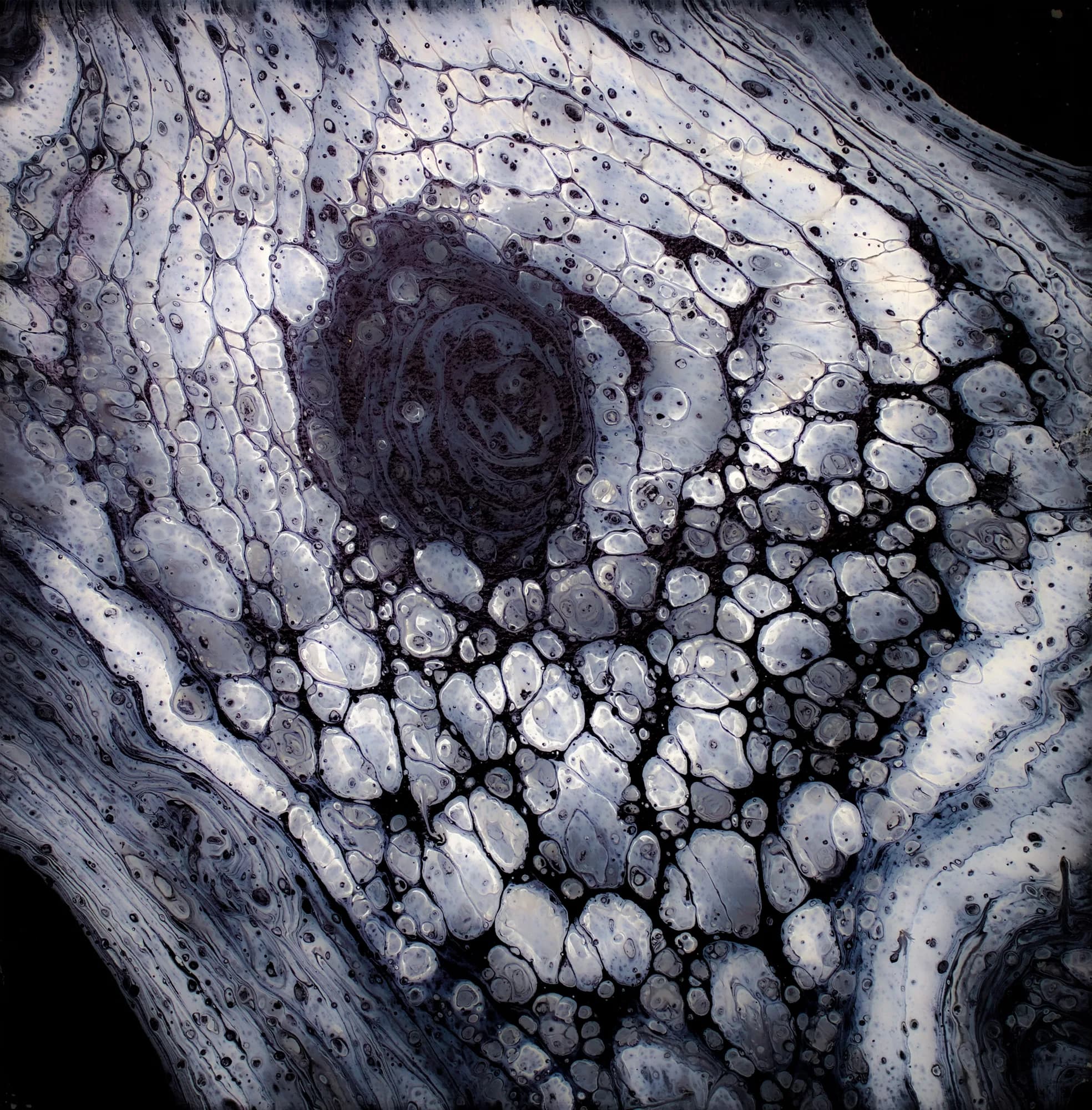 Onyx Cells, Acrylic Abstract collection