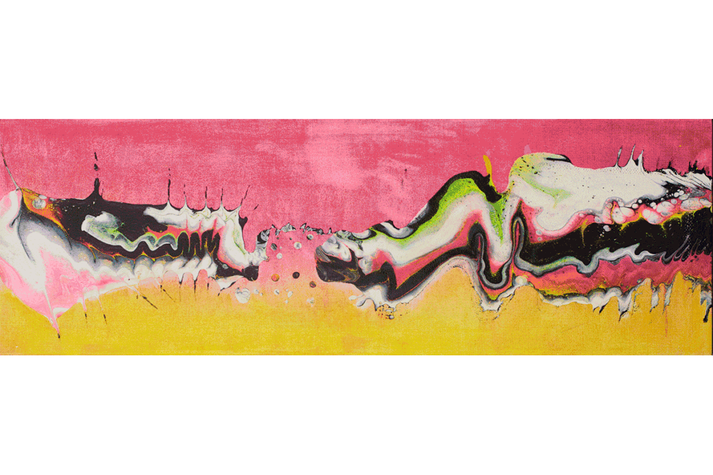 Colored Smoke Pink and Yellow